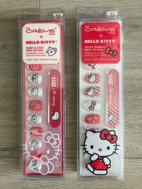 The Crème x Hello Kitty Press-On Nails Bundle BNIB